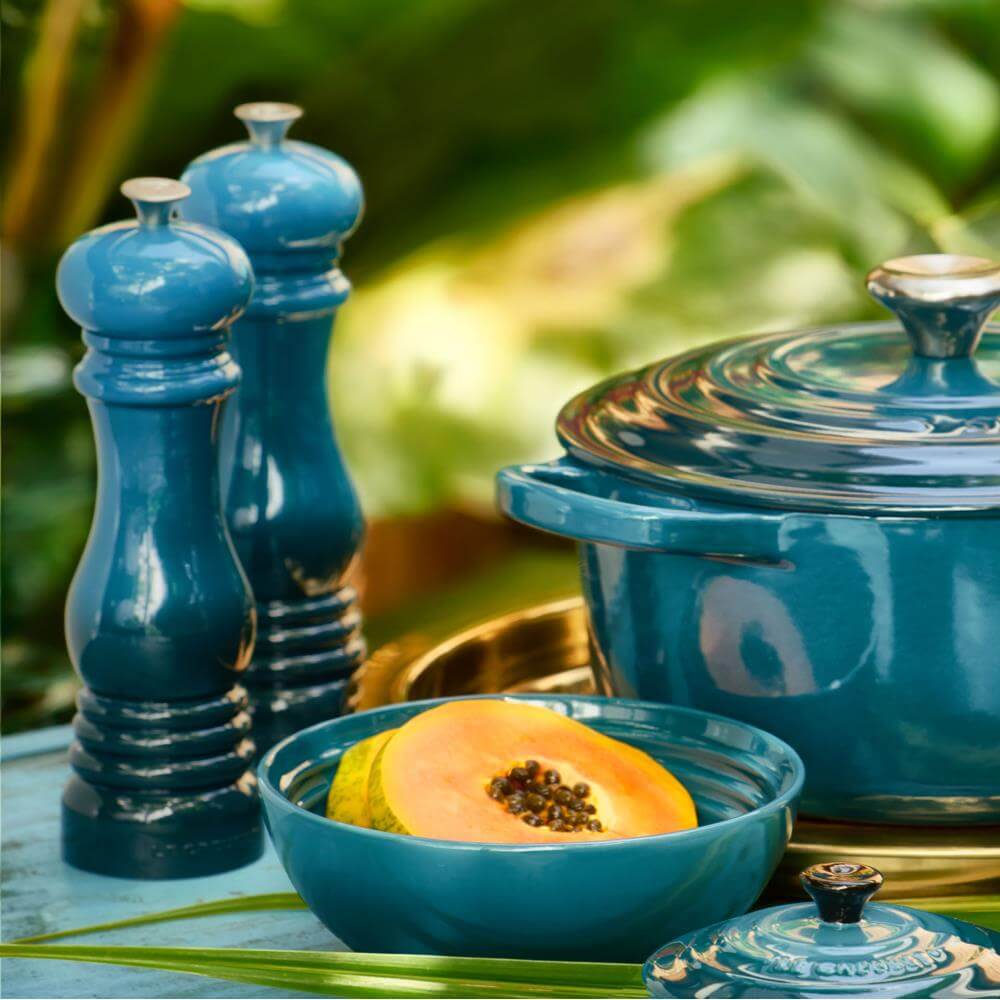 Le Creuset Deep Teal Pepper Mill | Jarrolds, Norwich